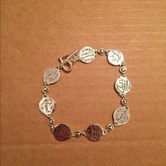 Sterling Silver Best Friend Bracelet - Picture 1 of 5
